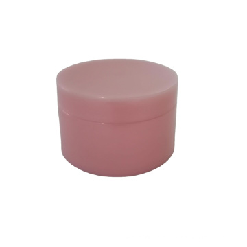 pearlescent pink skin care packaging jar for moisture 50ml 100ml customer logo 5oz plastic jar